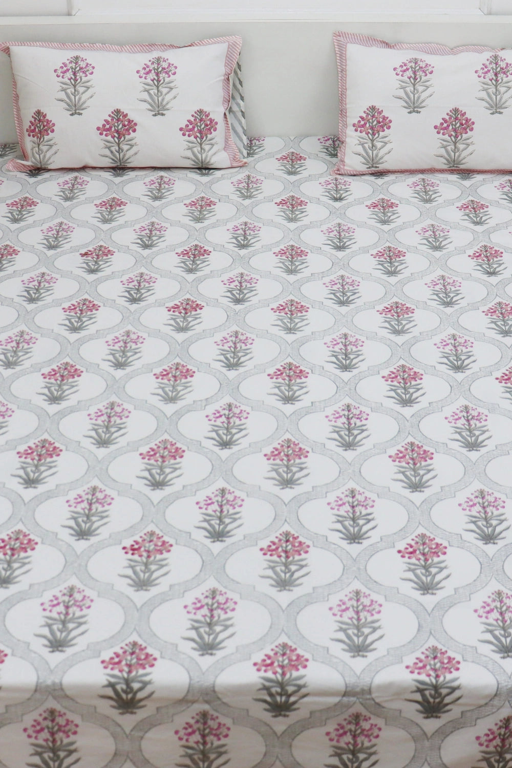 Bagicha Handblock  Bedsheet King Size