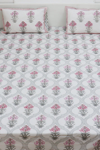 Bagicha Handblock  Bedsheet King Size