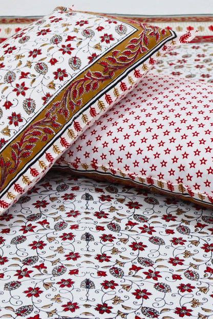 Kalamkari Cotton Bedsheets for Double Bed