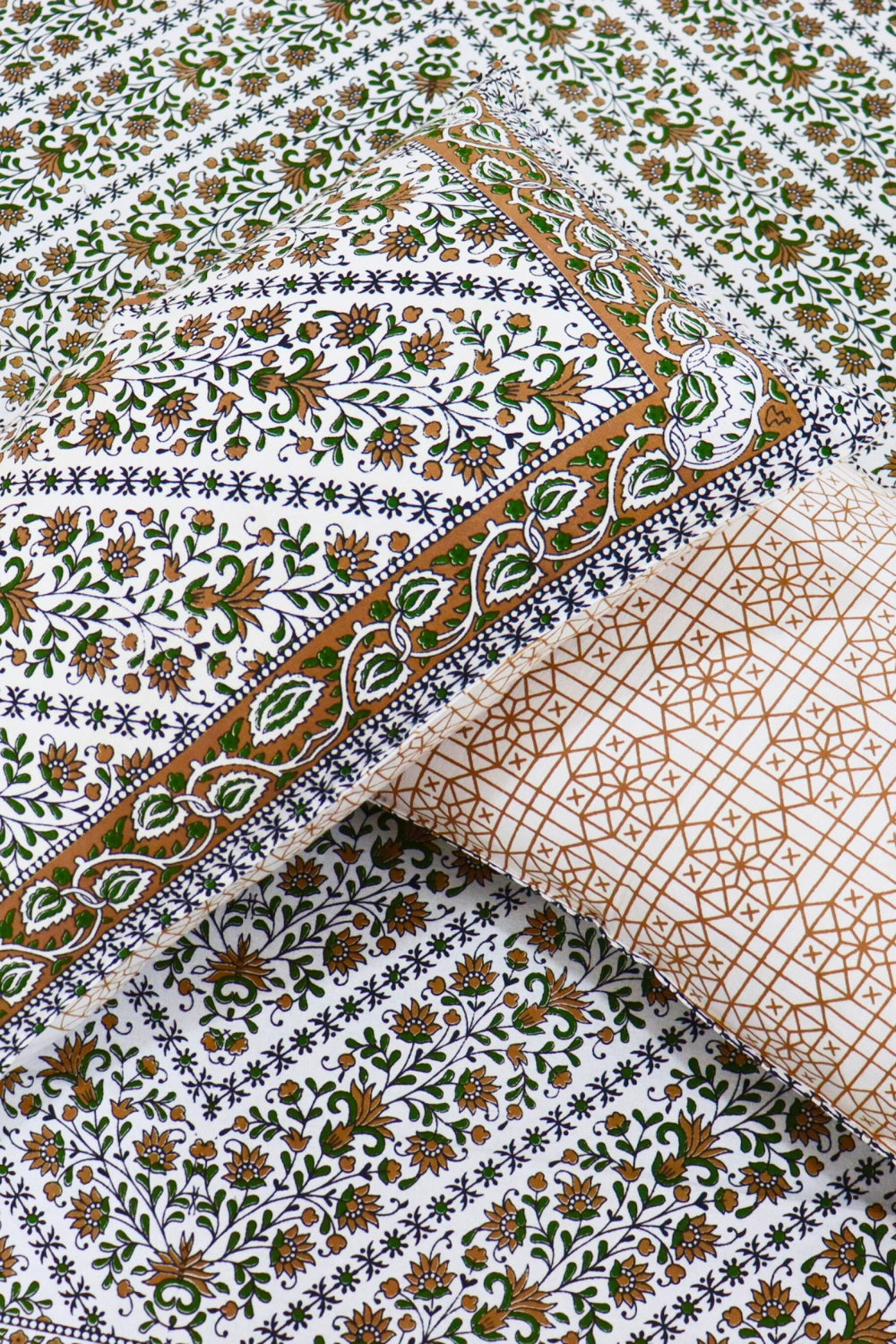 Kalamkari Bedsheets with two pillow covers