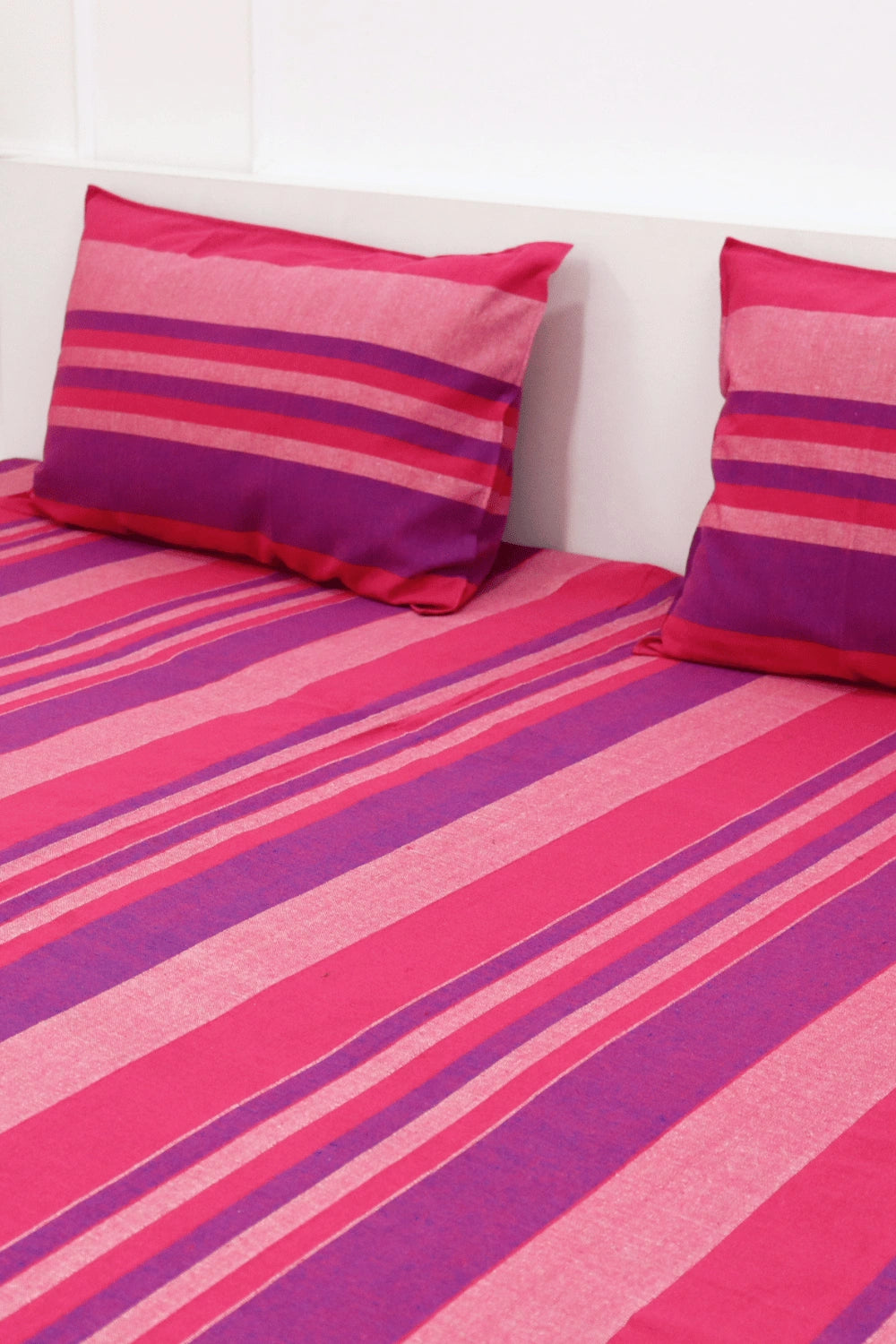 Handloom Cotton king size Bedsheet