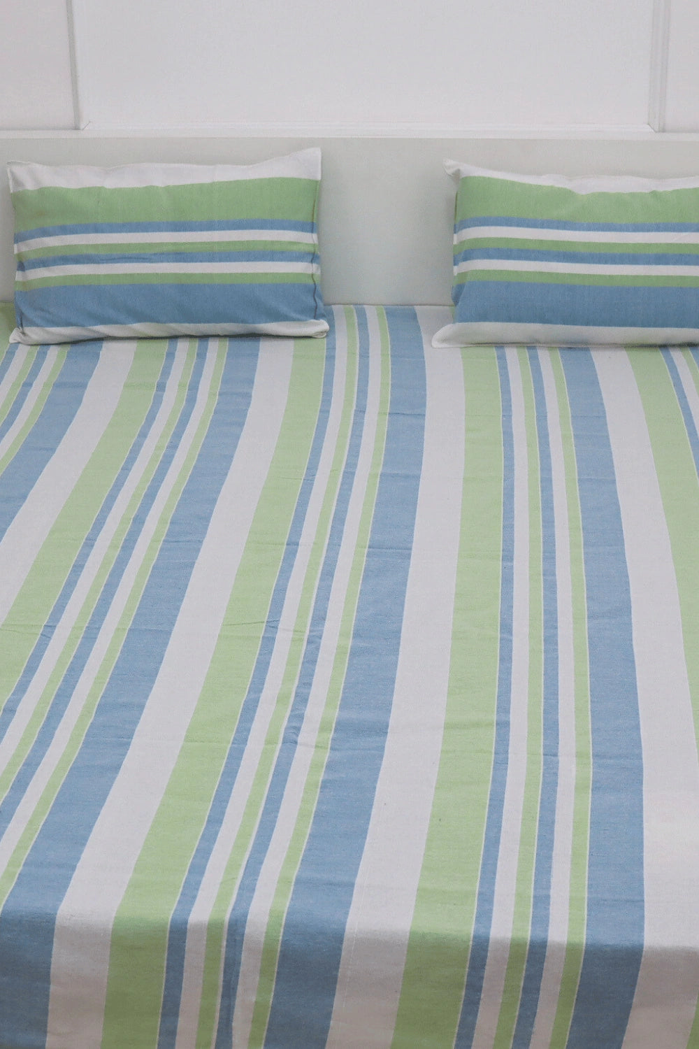 Handloom Cotton king size Bedsheets