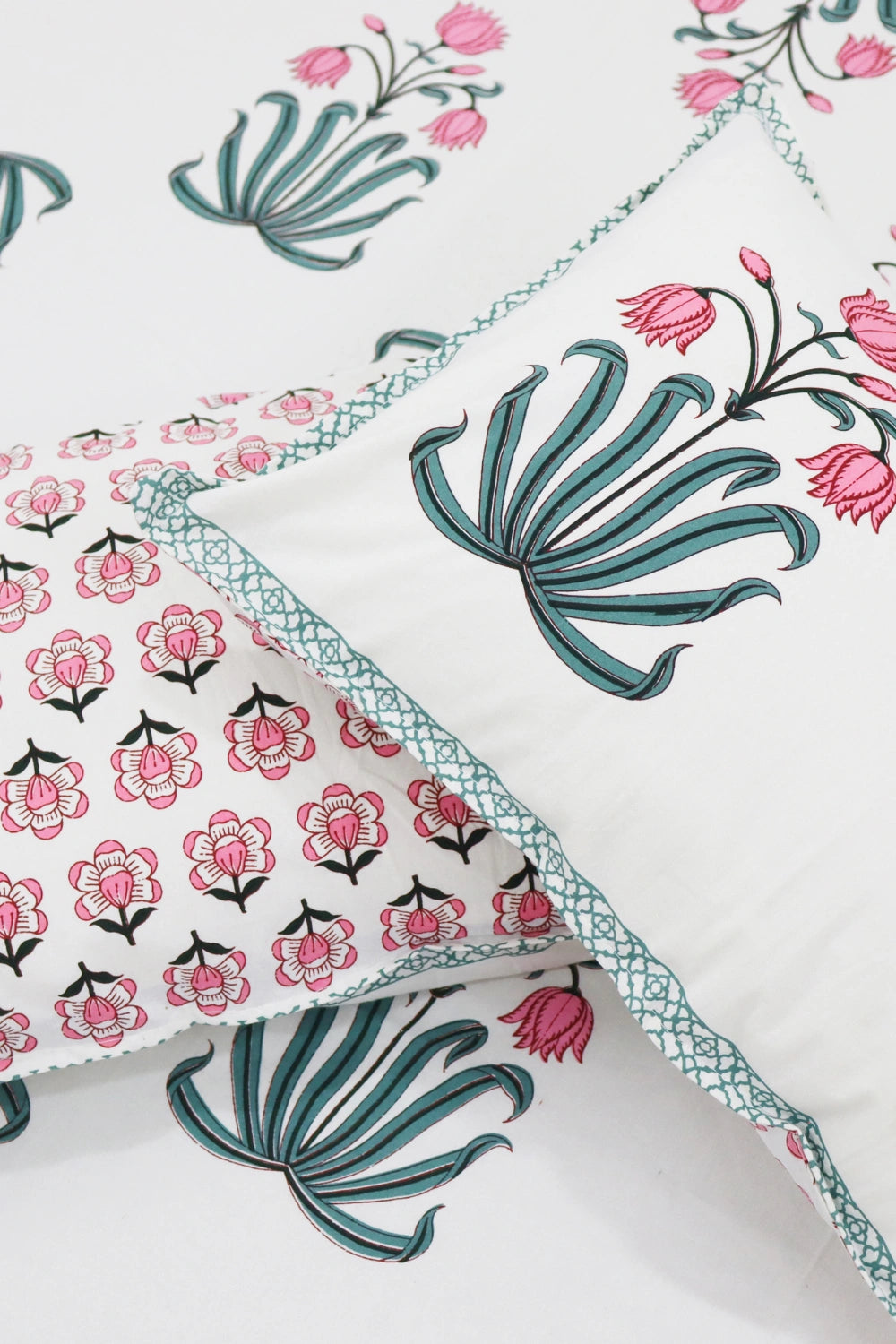 Holytulip Handprinted Cotton Bedsheets