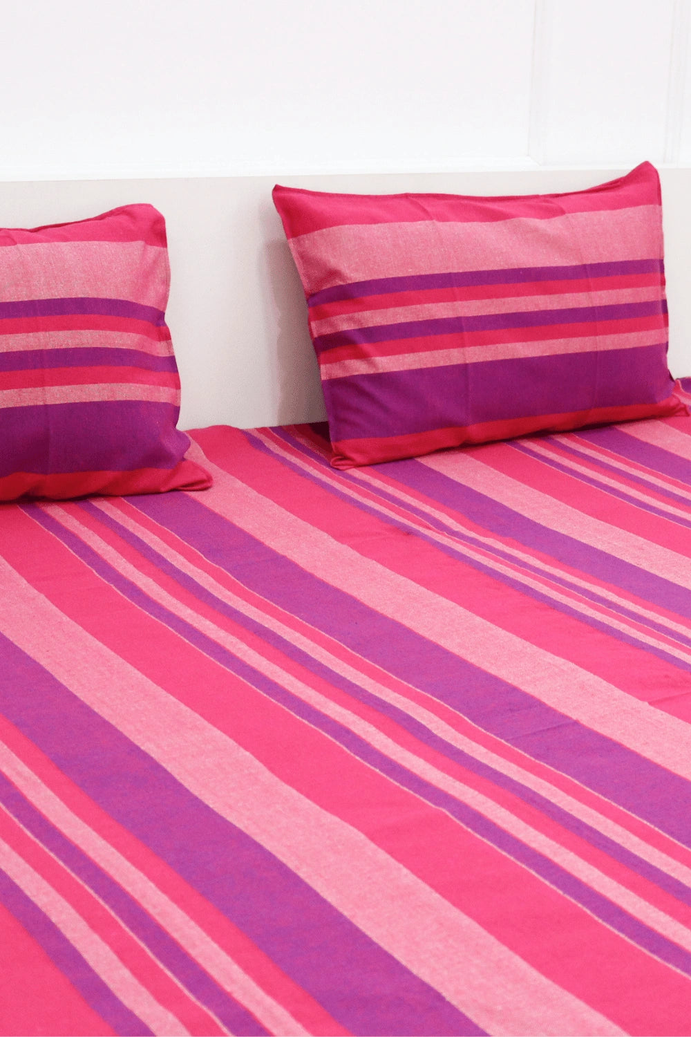 Handloom Cotton king size Bedsheet