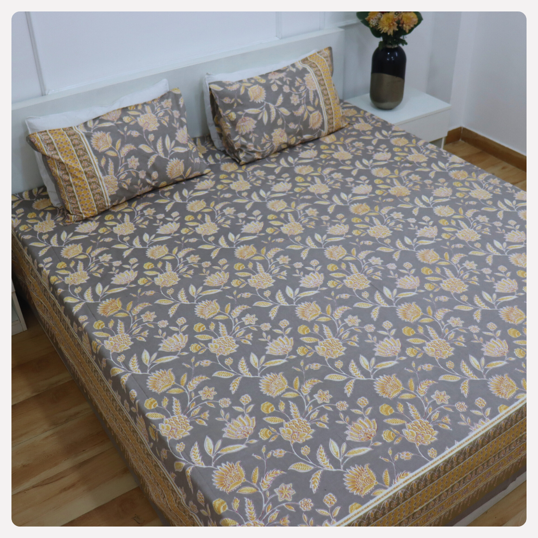 Homi Cotton Bedsheet Set