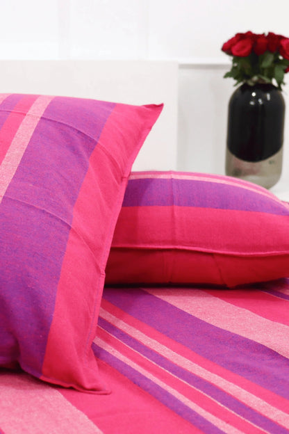 Handloom Cotton king size Bedsheet